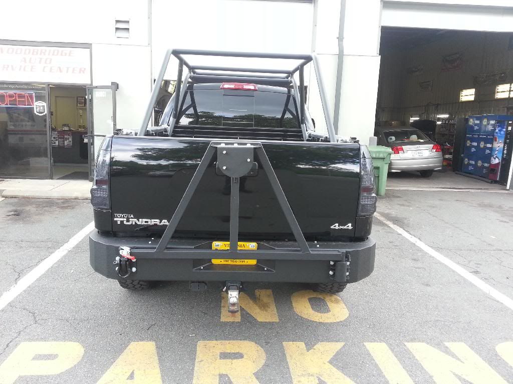 Body armor cargo basket and sports rack system for sale Toyota Tundra